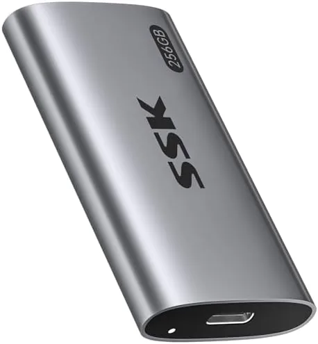Overview of the SSK 256GB Portable SSD External Hard Drive Solid State Drive