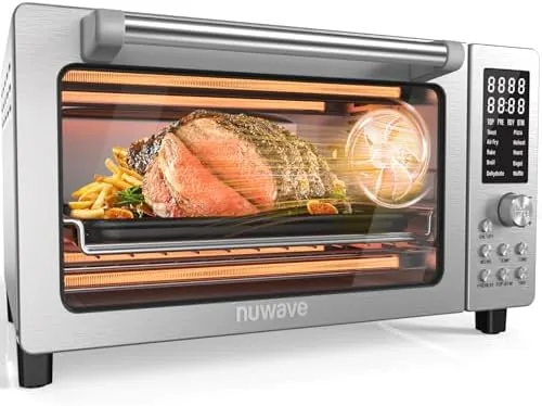 Overview of the Nuwave Bravo Pro Smart Air Fryer Toaster Oven Countertop Combo