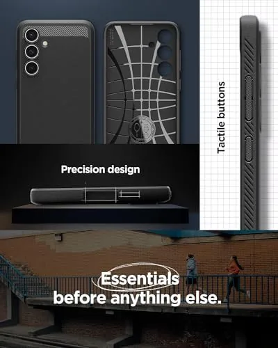 Unboxing the Spigen Rugged Armor case in its box