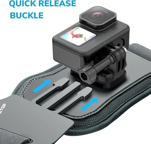 Close look at the Phone Chest Mount Harness Holder Cell Phone Strap for iPhone build quality
