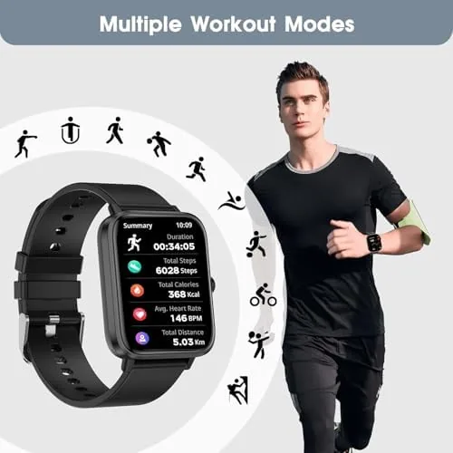 The Smart Watch (Answer/Make Call): 1.85" Waterproof Fitness Trackers with 24-Hours compared in context