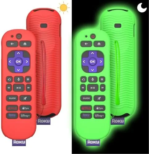 Roku Voice Remote Pro Case, 2-Pack - Anti-Slip, Shockproof, Glow-in-the-Dark Lanyard Review: Tested and Rated