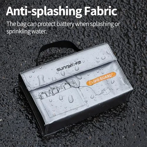 The CAPART Lipo Battery Safe Bag Fireproof for RC Car and in real use
