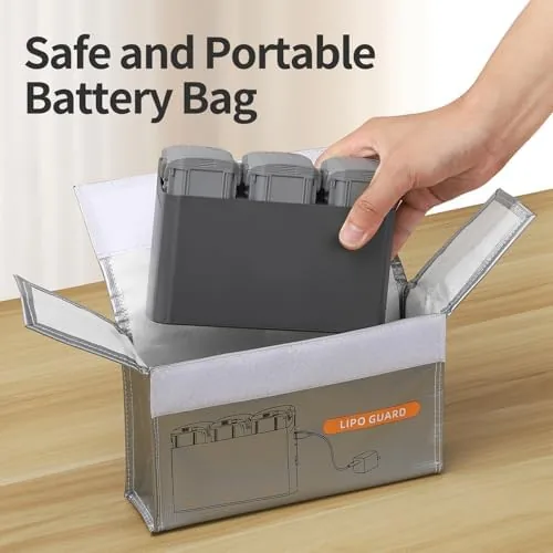 The CAPART Lipo Battery Safe Bag Fireproof for RC Car and compared in context