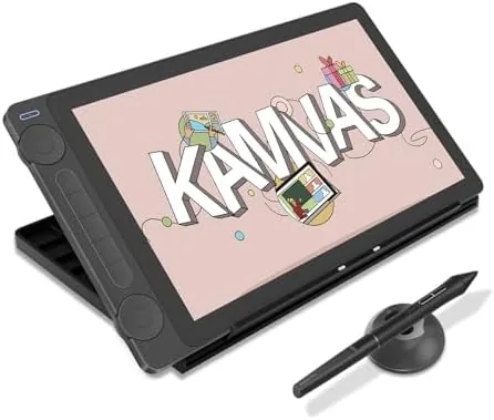 HUION Kamvas 13 (Gen 3) Drawing Tablet with Screen, Dual Dial, 13.3", Black | Review: Tested and Rated