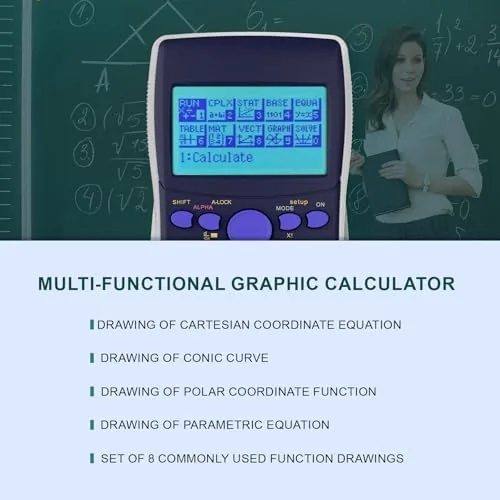 The Scientific Calculators with Graphing Functions, IPepul 10 Modes Math Calculator in real use