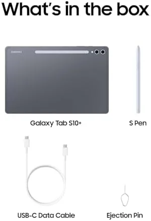 Testing the Samsung Galaxy Tab S10+ Plus 12.4" 256GB Android Tablet, Moonstone over two weeks
