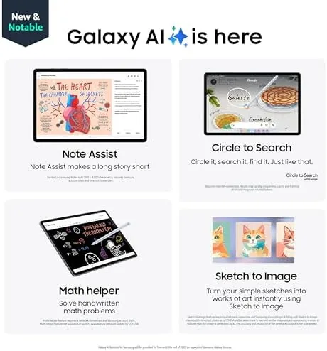 Close look at the Samsung Galaxy Tab S10+ Plus 12.4" 256GB Android Tablet, Galaxy build quality