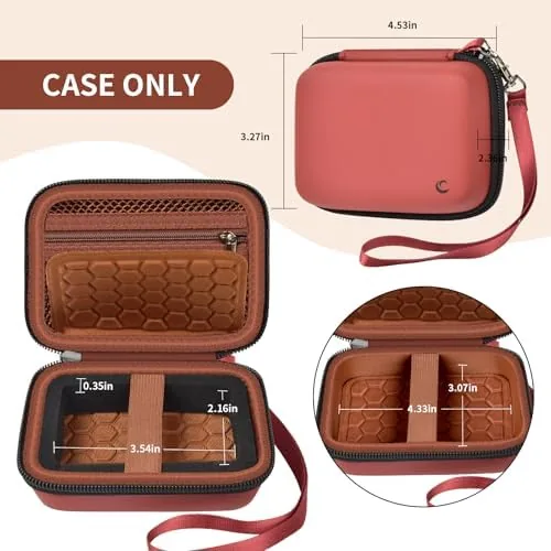 Another view of the Comecase Digital Camera Case for Kodak PIXPRO FZ45 FZ55, Brown