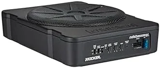Testing the KICKER 51HS10 Hideaway Compact Powered Subwoofer, 10-Inch | Built-in amp over two weeks