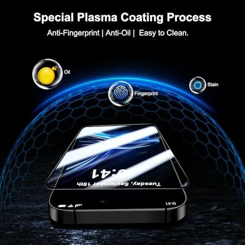 The QHOHQ for iPhone 16 Pro Screen Protector + Camera Lens compared in context