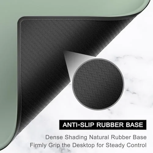 The Hsurbtra Mouse Pad, Premium-Textured Square Mousepad 10.2 x 8.3 Inch in real use