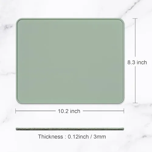 The Hsurbtra Mouse Pad, Premium-Textured Square Mousepad 10.2 x 8.3 Inch compared in context