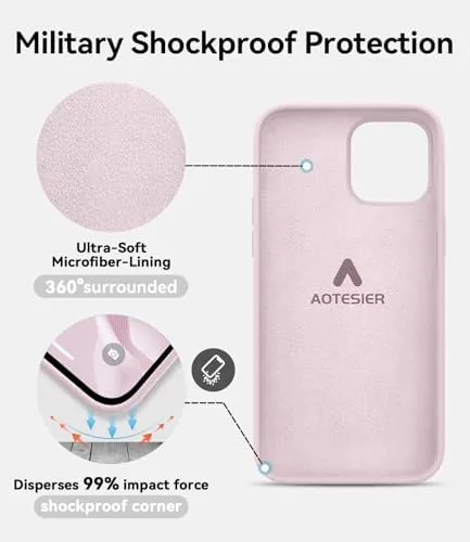 The AOTESIER Magnetic for iPhone 13 Pro Max Case, [Compatible with compared in context
