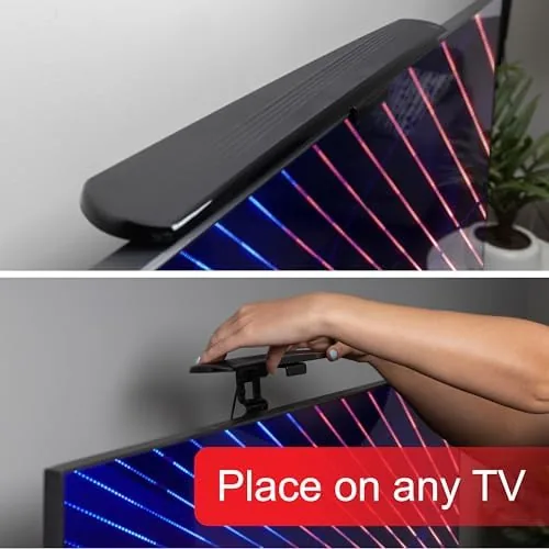The UltraPro Hover Digital TV Antenna Indoor for Smart TV | in real use