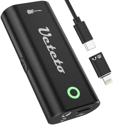 Ueteto Audio Interface for Guitar | Portable Internal Recording Sound Card, Live Streaming, iPhone Review: Tested and Rated