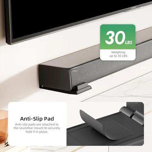 The Soundbar Wall Mount Bracket for Samsung, LG, Sony, JBL, Vizio compared in context