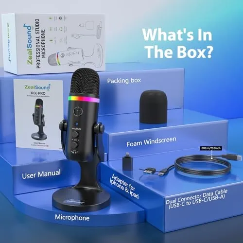 Testing the ZealSound Podcast Microphone for PC, USB Mic with Noise Reduction over two weeks