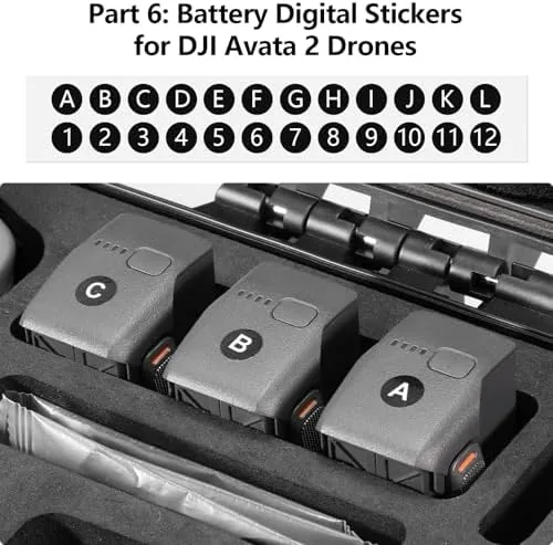 The FPVtosky 6-IN-1 Avata 2 Accessories Kit, Avata 2 Hard Case compared in context