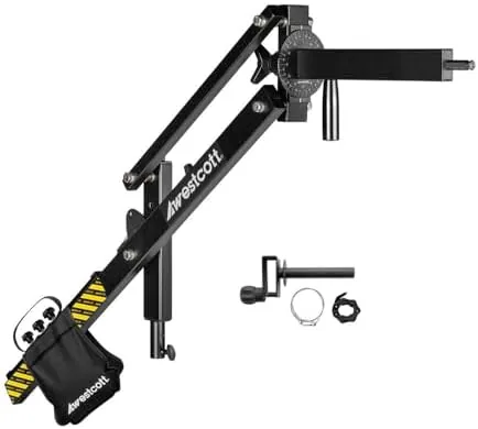 Westcott Easy Boom Arm for Consistent Light Positioning (Black) | 360-Degree Rotation, Sliding Counterweight Review: Tested and Rated