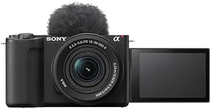 Overview of the Sony ZV-E10 II APS-C Mirrorless Creator Camera with 16-50mm Lens