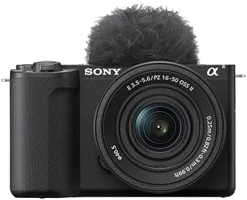 Close look at the Sony ZV-E10 II APS-C Mirrorless Creator Camera with 16-50mm Lens build quality
