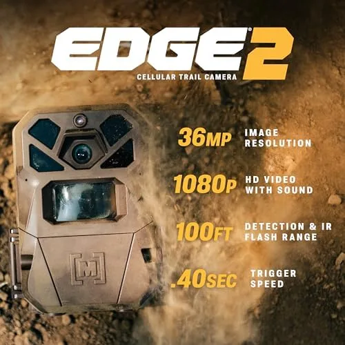 Close look at the Moultrie Edge 2 Cellular Trail Camera | Scout from Anywhere build quality