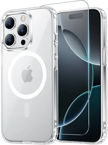 for iPhone 16 Pro Case with Screen Protector Clear | Compatible with Magsafe, Anti-Yellowing Review: Tested and Rated