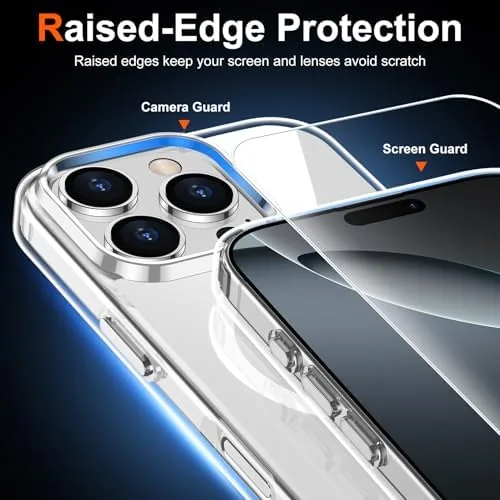 The for iPhone 16 Pro Case with Screen Protector Clear | in real use