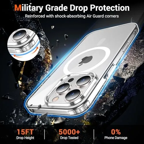 Another view of the for iPhone 16 Pro Case with Screen Protector Clear |