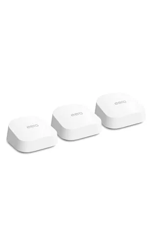 Close look at the Amazon eero 7 dual-band mesh Wi-Fi 7 router (newest model) build quality
