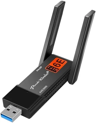 Panda Wireless PAU0F AXE3000 Tri Band (2.4/5 / 6 GHz) WiFi 6E USB 3.0 Review: Tested and Rated