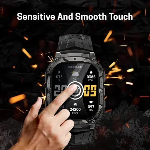Testing the CARBINOX Vortex Smart Watch with Tempered Glass (2 Pack), Rugged over two weeks