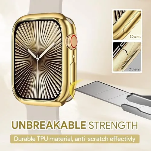 Another view of the JR.DM 40mm Soft Flexible TPU Case Compatible for Apple Watch