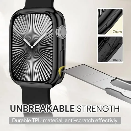 Another view of the JR.DM 40mm Soft Flexible TPU Case Compatible for Apple Watch