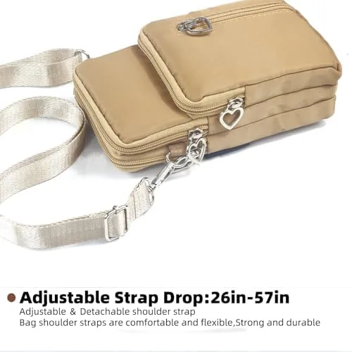 The Small Crossbody Bag for Women - Mini Phone Purses with in real use