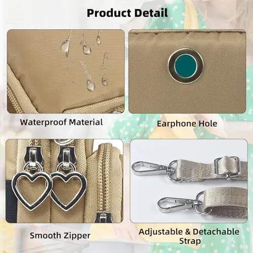 Another view of the Small Crossbody Bag for Women - Mini Phone Purses with