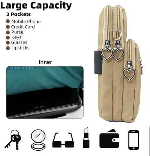 The Small Crossbody Bag for Women - Mini Phone Purses with compared in context