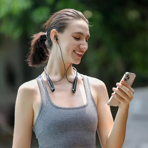 Testing the Kinobo Neckband Bluetooth Headphones，6.0 Bluetooth 120 Hours Playtime，IPX7 Sports Waterproof over two weeks
