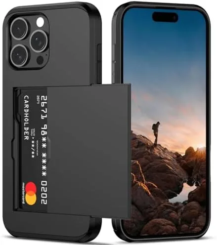 Nvollnoe for iPhone 16 Pro Max Case with Card Holder Black | Heavy Duty Review: Tested and Rated