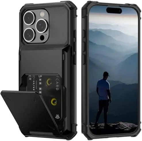 Nvollnoe for iPhone 16 Pro Case with Card Holder[Store 5 Cards] | Dual Layer Review: Tested and Rated