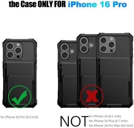 Testing the Nvollnoe for iPhone 16 Pro Case with Card Holder[Store 5 over two weeks
