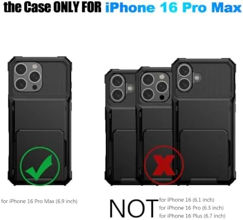 Testing the Nvollnoe for iPhone 16 Pro Max Case with Card Holder[Store over two weeks