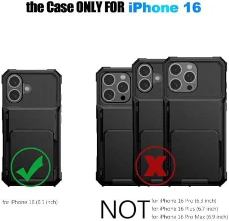 Testing the Nvollnoe for iPhone 16 Case with Card Holder[Store 5 Cards] over two weeks