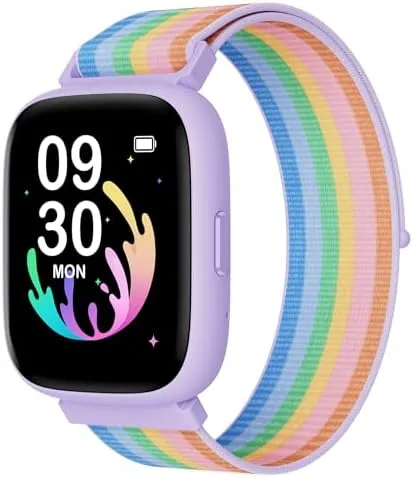 Overview of the BIGGERFIVE Smart Watch for Kids, 1.8" Fitness Tracker Watch with