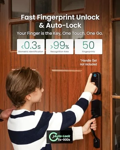 The app interface showing access codes and entry event history
