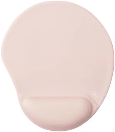 Mr. Pen- Ergonomic Mouse Pad with Wrist Rest | Blush Pink Breathable Fabric with Review: Tested and Rated