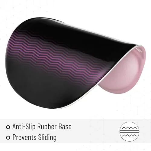 Another view of the Mr. Pen- Ergonomic Mouse Pad with Wrist Rest | Blush