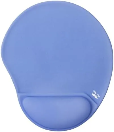 Mr. Pen- Ergonomic Mouse Pad with Wrist Rest | Dusky Blue-Purple Breathable Fabric with Review: Tested and Rated