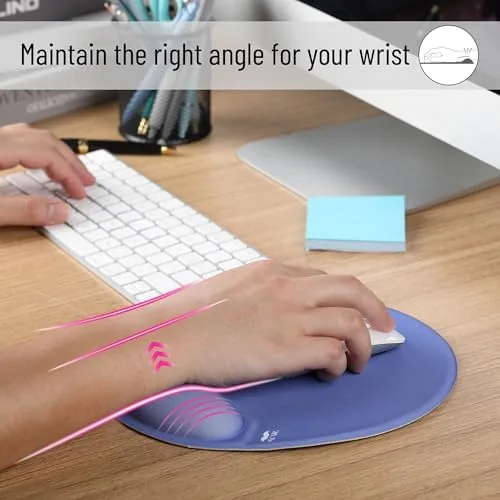 Close look at the Mr. Pen- Ergonomic Mouse Pad with Wrist Rest | Dusky build quality